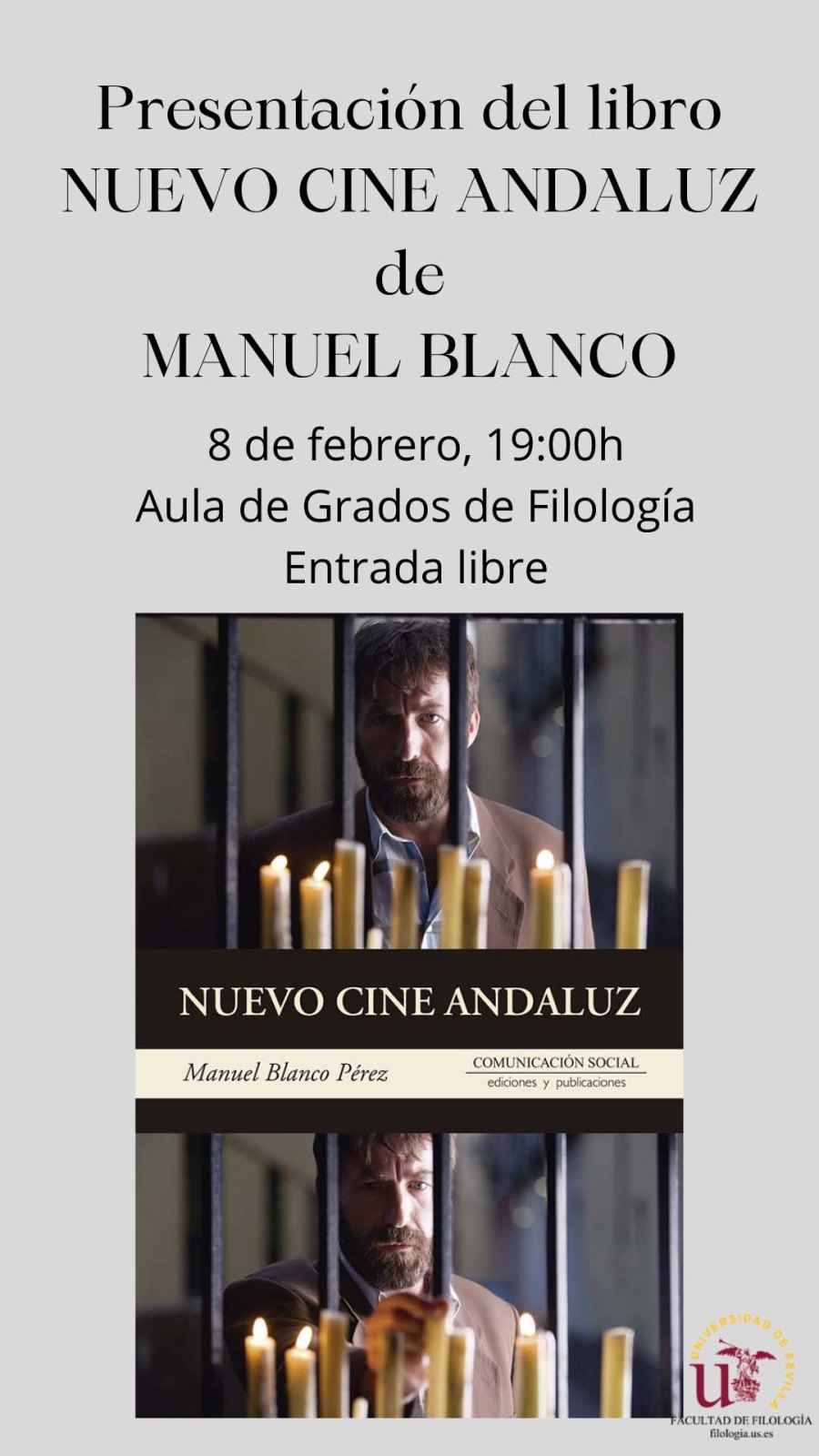 PRESENTACIÓN DE “NUEVO CINE ANDALUZ” DE MANUEL BLANCO